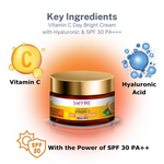 Thumbnail for Saffire Naturals Hyaluronic + Vitamin C Day Bright Cream - Distacart