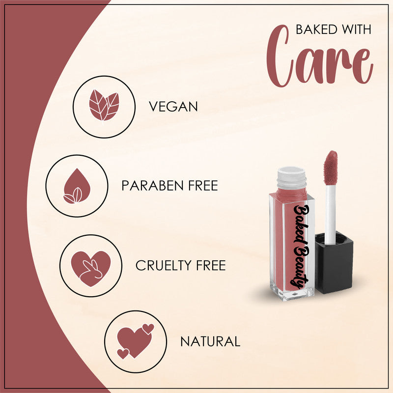 Baked Beauty Liquid Matte Lipstick Nude Palette (Set of 9) - Distacart