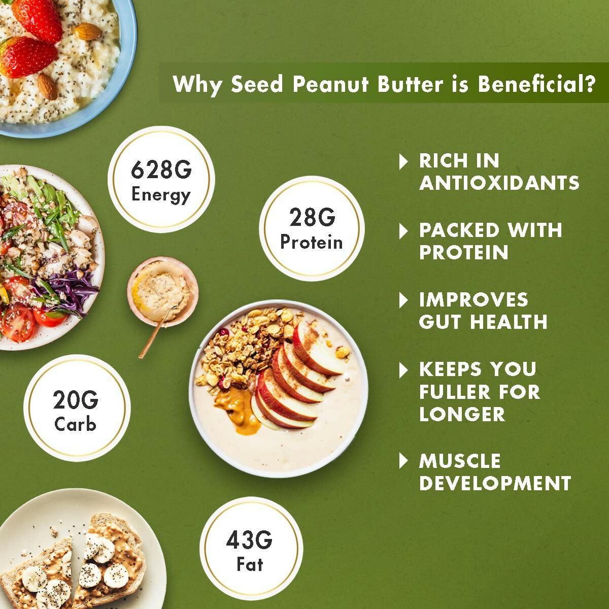 Sorich Organics Seed Peanut Crunchy Butter - Distacart