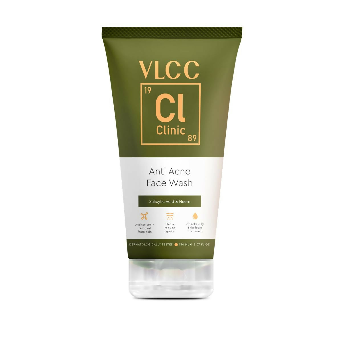 VLCC Clinic Anti Acne Face Wash - Distacart