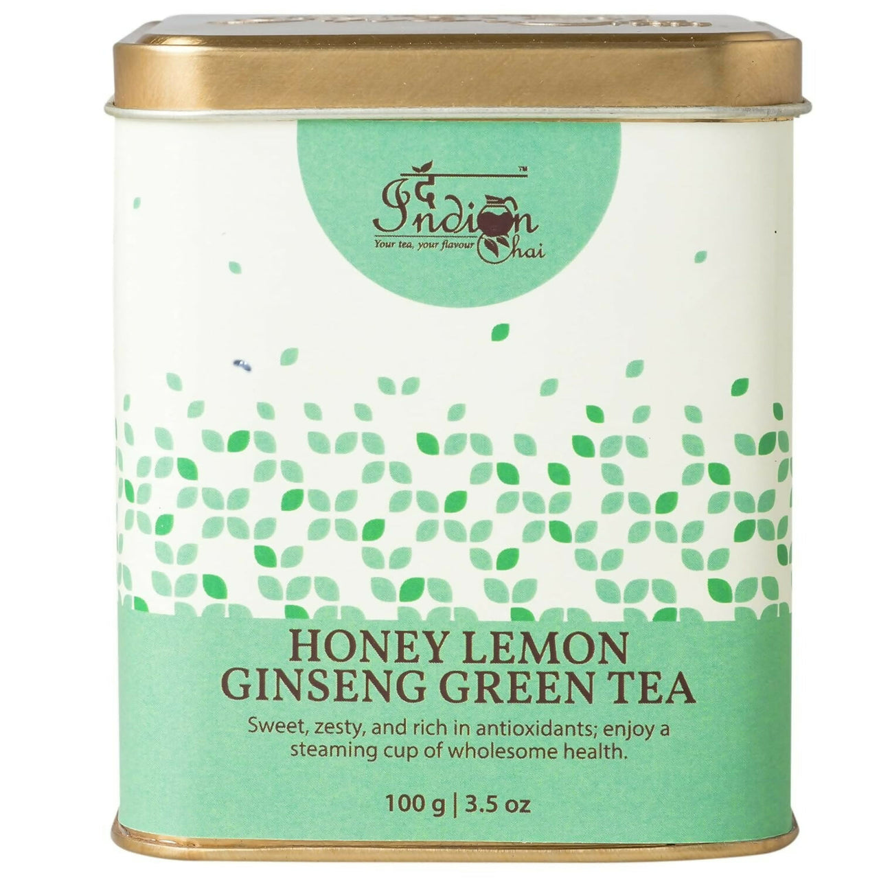 The Indian Chai - Honey Lemon Ginseng Green Tea - Distacart
