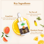 Thumbnail for VI-JOHN Prakritik Vitamin C Face Serum Brightening, Anti-Aging & Glowing Skin, 100% Bio-Actives