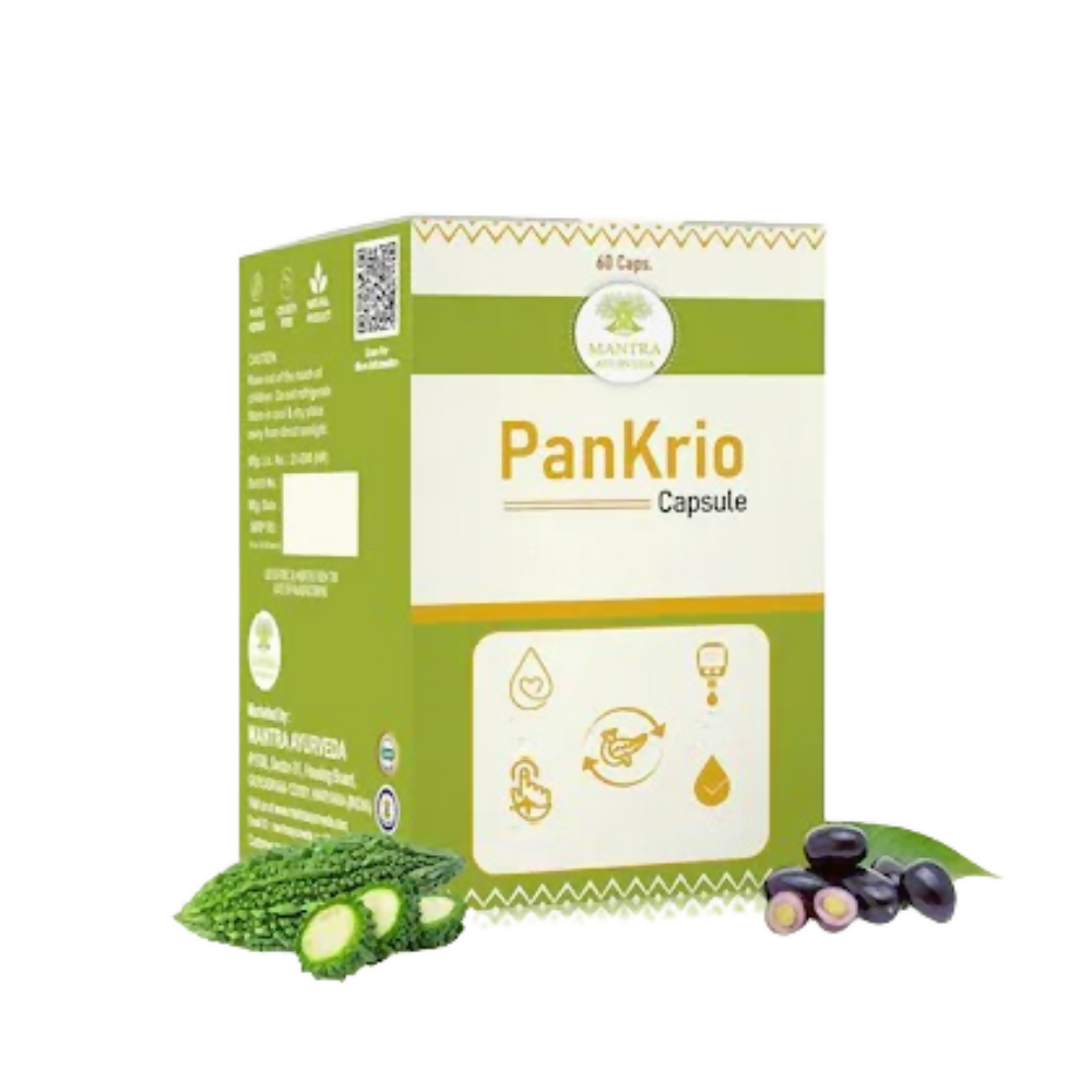 Mantra Ayurveda Pankrio Capsules - Distacart