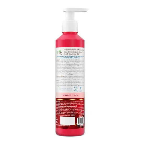 Mamaearth Hibiscus Damage Repair Conditioner With Hibiscus & Curry Leaves - Distacart