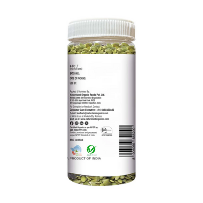 Nature Land Organics Edible Pumpkin Seeds - Distacart