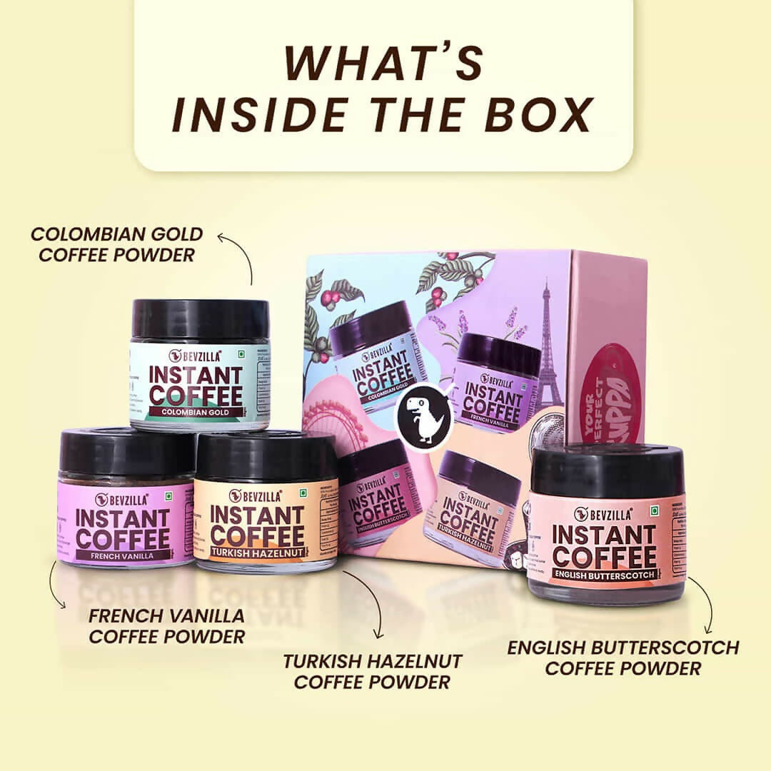 Bevzilla Flavoured Instant Coffee Powder