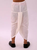 Thumbnail for Lil Drama Mishti Off White Kurta and Dhoti For Boys