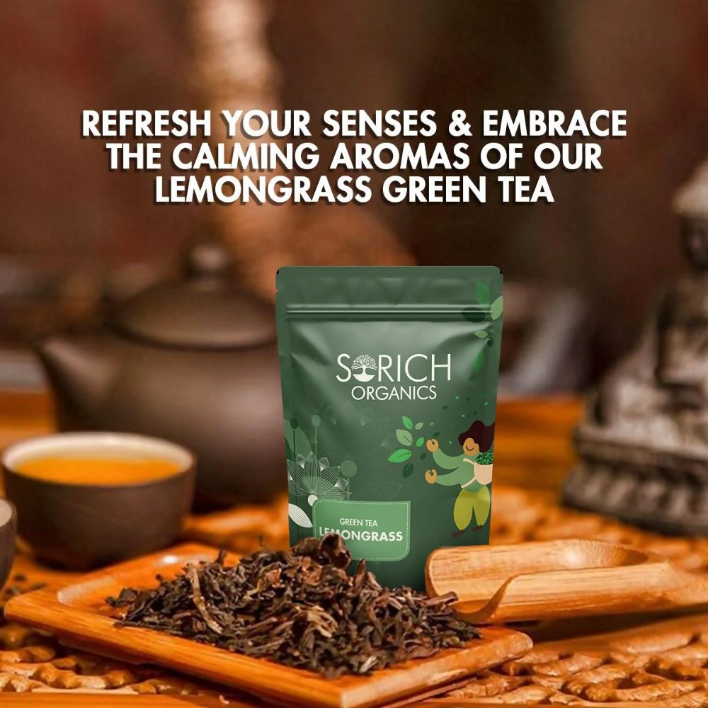 Sorich Organics Lemongrass Green Tea - Distacart