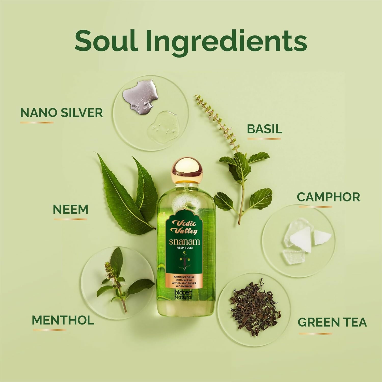 Vedic Valley Neem Tulsi Body Wash - Distacart