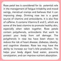 Thumbnail for Satvi Wellness Rose petal flower Tea | Rose petal tea | Rose flower drink mix - Distacart