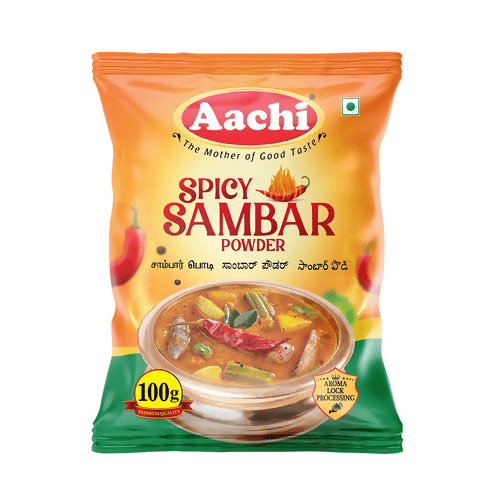 Aachi Spicy Sambar Powder - Distacart