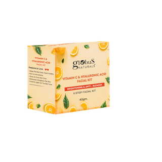 Globus Naturals Anti Acne Glycolic & Salicylic Acid 6 Step Facial Kit