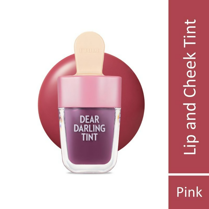 Etude House Dear Darling Water Gel Lip And Cheek Tint Lipstick - Pk004 - Distacart