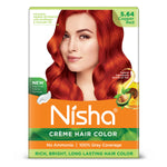 Thumbnail for Nisha Creme Hair Color for Women - Copper Red - Distacart
