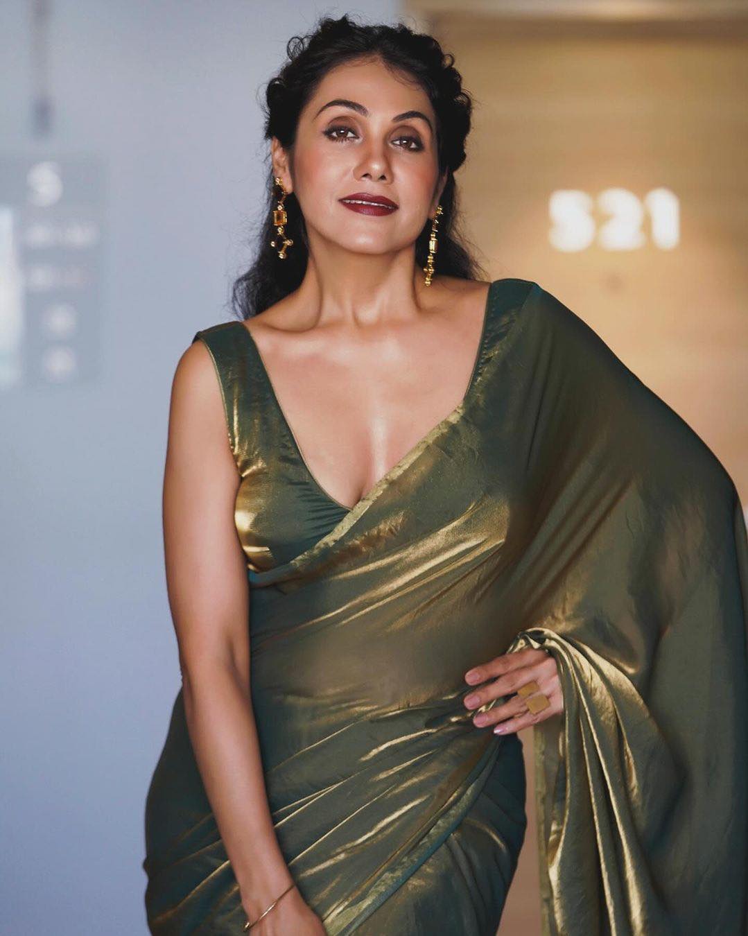 Lorenvalley Fashion Sheded Green Fendy Silk Wedding And Partywear Saree - Distacart