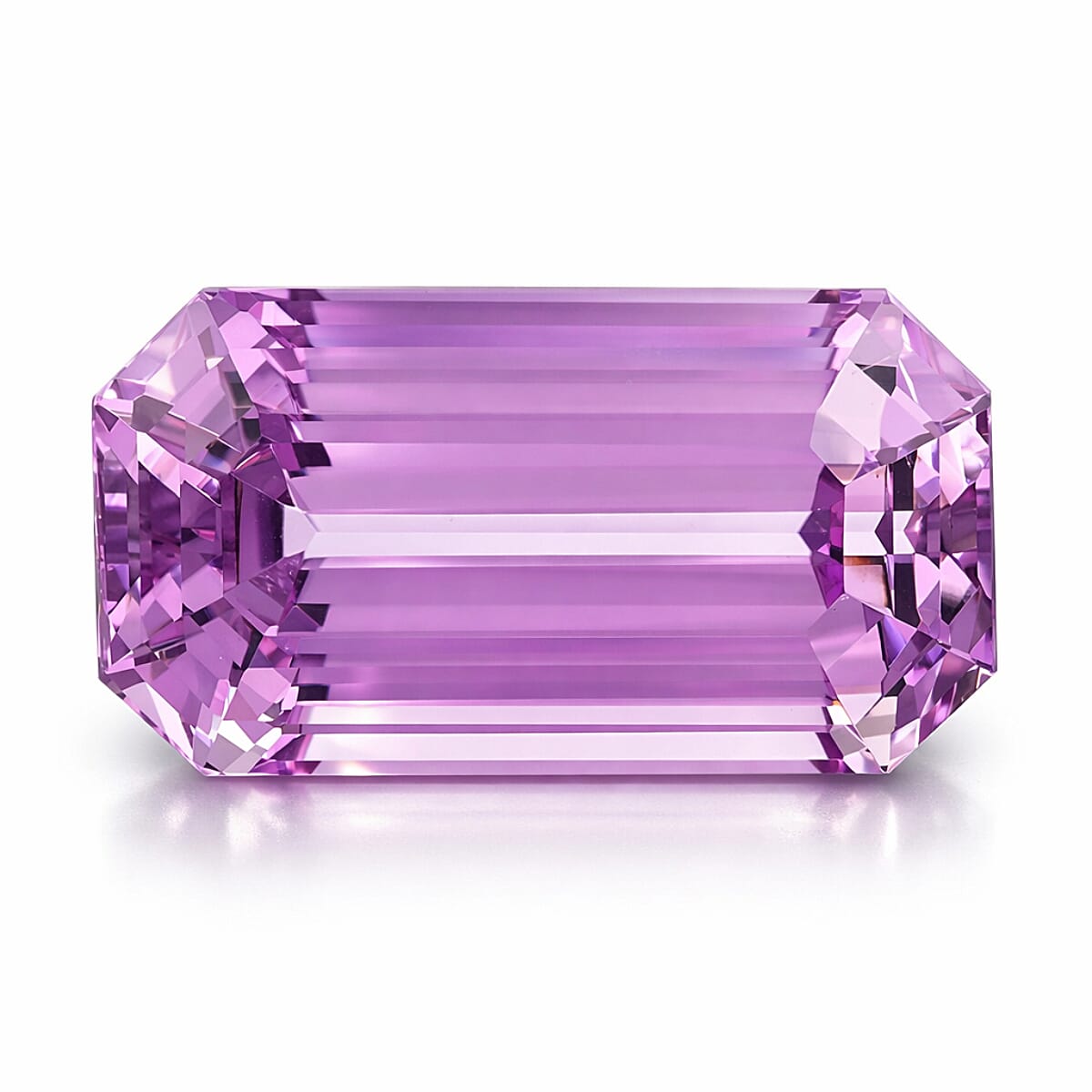 Astrolucrum Certified & Appraised AAAA Patroke Kunzite (Oct Free Size) 37.86 ctw