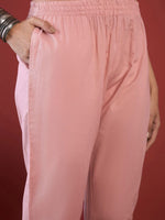 Thumbnail for Anouk Floral Embroidered Thread Work Pure Cotton Kurta with Trousers & Dupatta