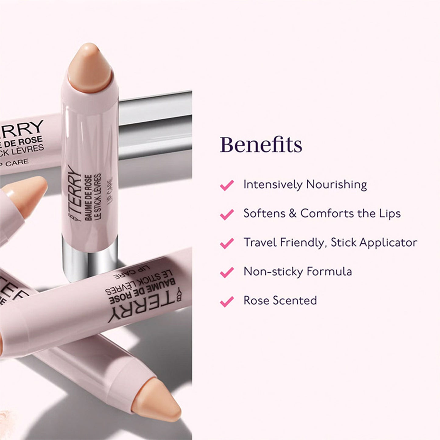 By Terry Baume de Rose Le Stick Levres Lip Crayon - Distacart
