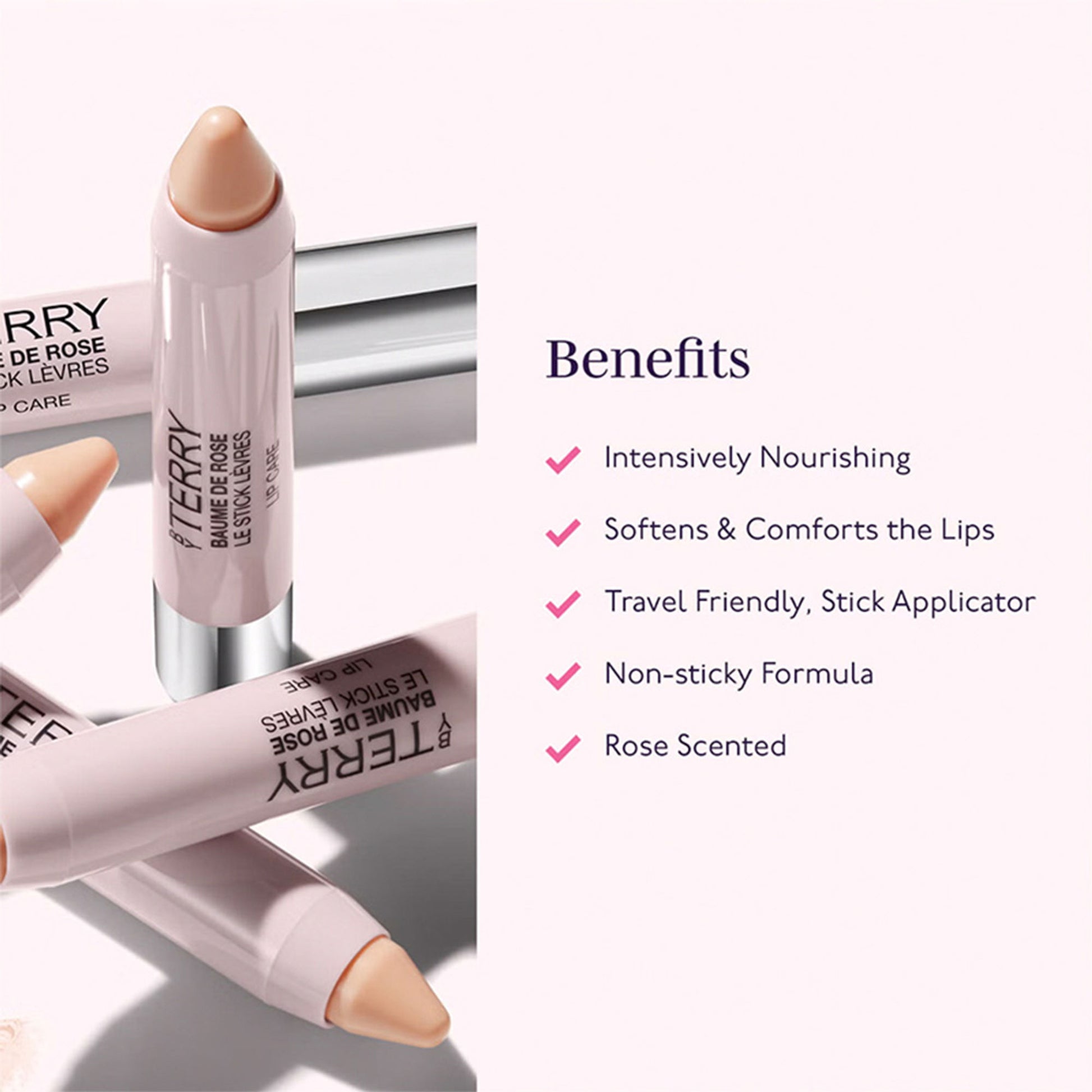 By Terry Baume de Rose Le Stick Levres Lip Crayon - Distacart