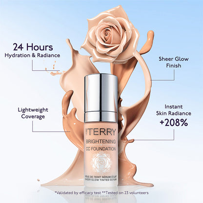 By Terry Brightening CC Foundation - 6W Tan Warm - Distacart