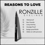 Thumbnail for Ronzille Deep Black Sketch Matte Eyeliner Pencil Black - Dista