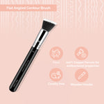Thumbnail for Miss Claire M5 - Flat Angled Contour Brush - Chrome