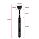 Thumbnail for Miss Claire M5 - Flat Angled Contour Brush - Chrome