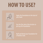 Thumbnail for Bronson Professional Premium Foundation Blender Brush - Dista