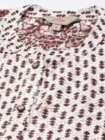 Thumbnail for Anouk Women Ethnic Motifs Printed Regular Kurta with Trousers
