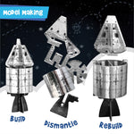 Thumbnail for Imagimake Mapology Man's Journey to Moon | NASA Mission Apollo 11 | Rocket & Satellite Model Making Set | Space Toys for ages 8-13 | Educational Science Kits for Kids Age 8-12 | Gifts for Boys & Girls