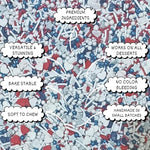 Thumbnail for patriotic sprinkles for decoration 03 120 gm