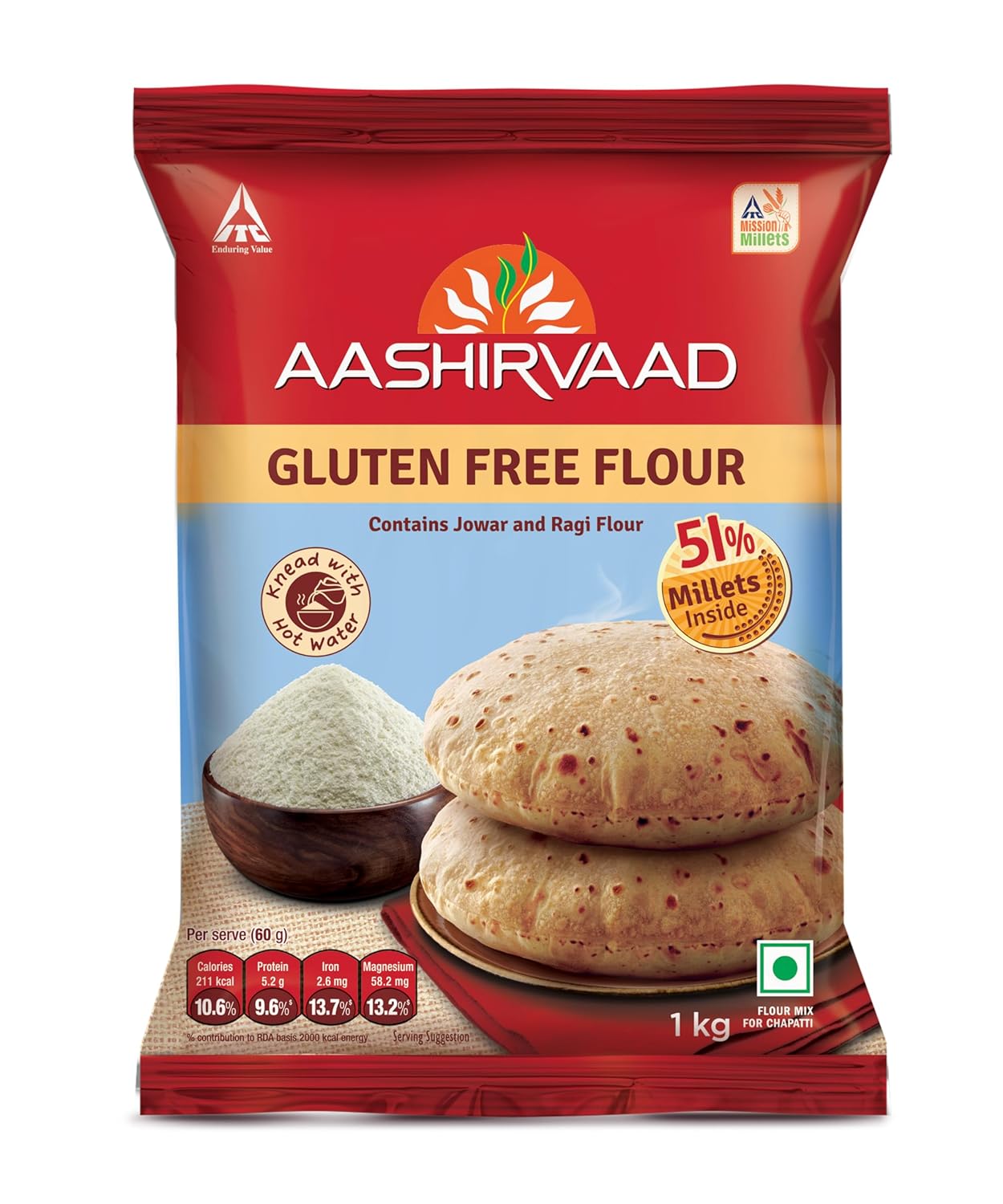 Aashirvaad Nature's Super Foods Gluten Free Flour - Distacart