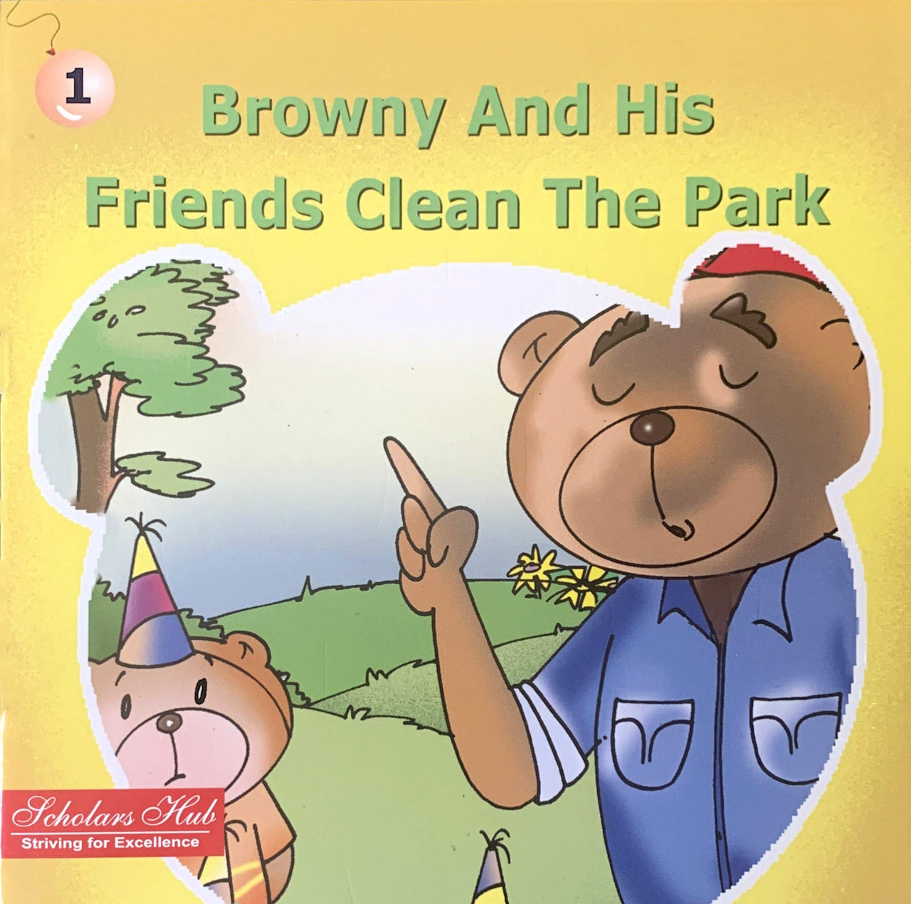 Browny And His Friends Clean The Park.1. - Dista