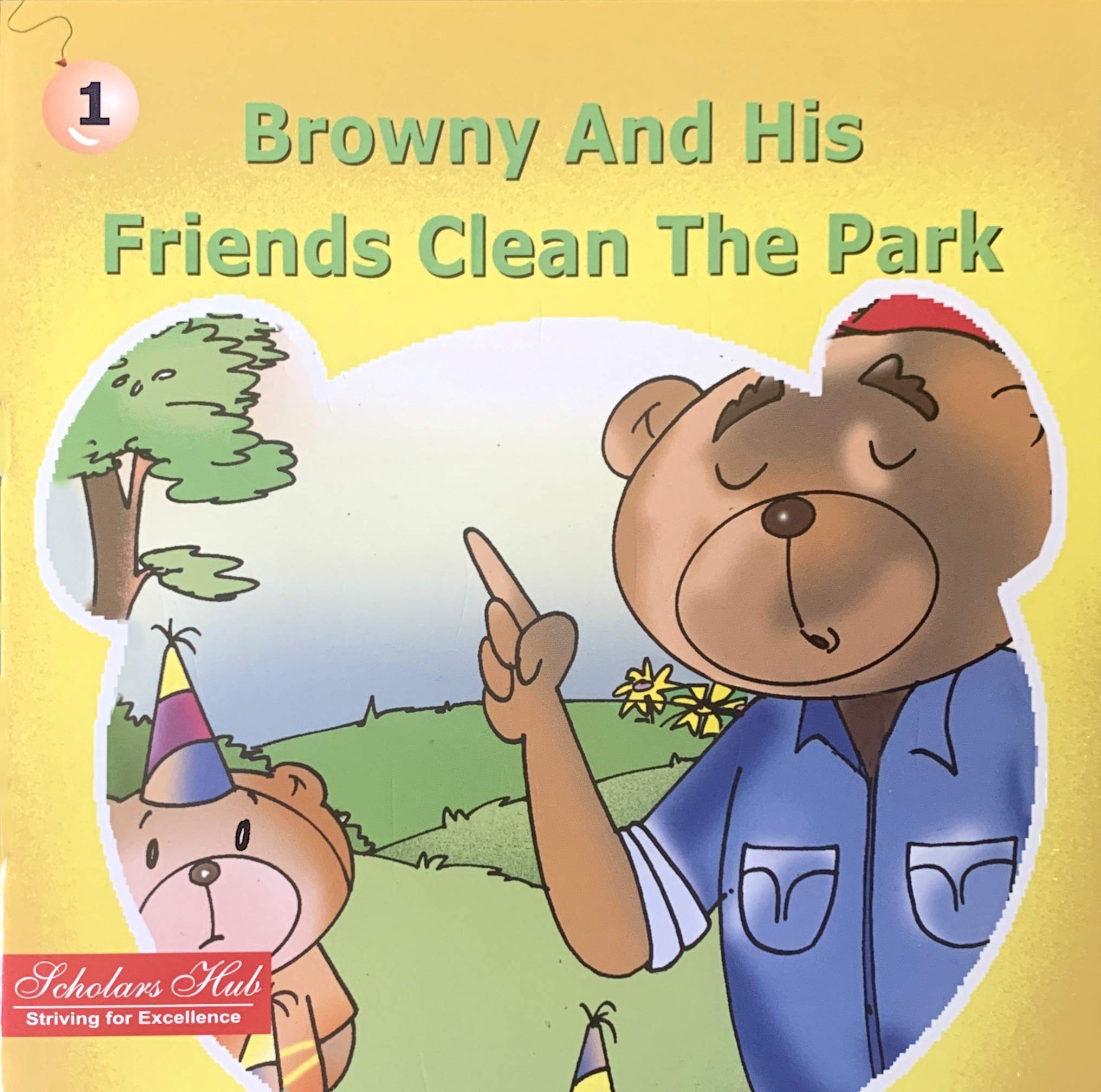 Browny And His Friends Clean The Park.1. - Dista