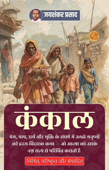 Skeleton in Hindi कंकाल (सचित्र और परिशोधित) (Dd Books Hindi Classics) - Jaishankar Prasad - Dista