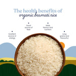 Thumbnail for Bharat Vedica Organic Basmati Rice - Organic Basmati Chawal - Distacart
