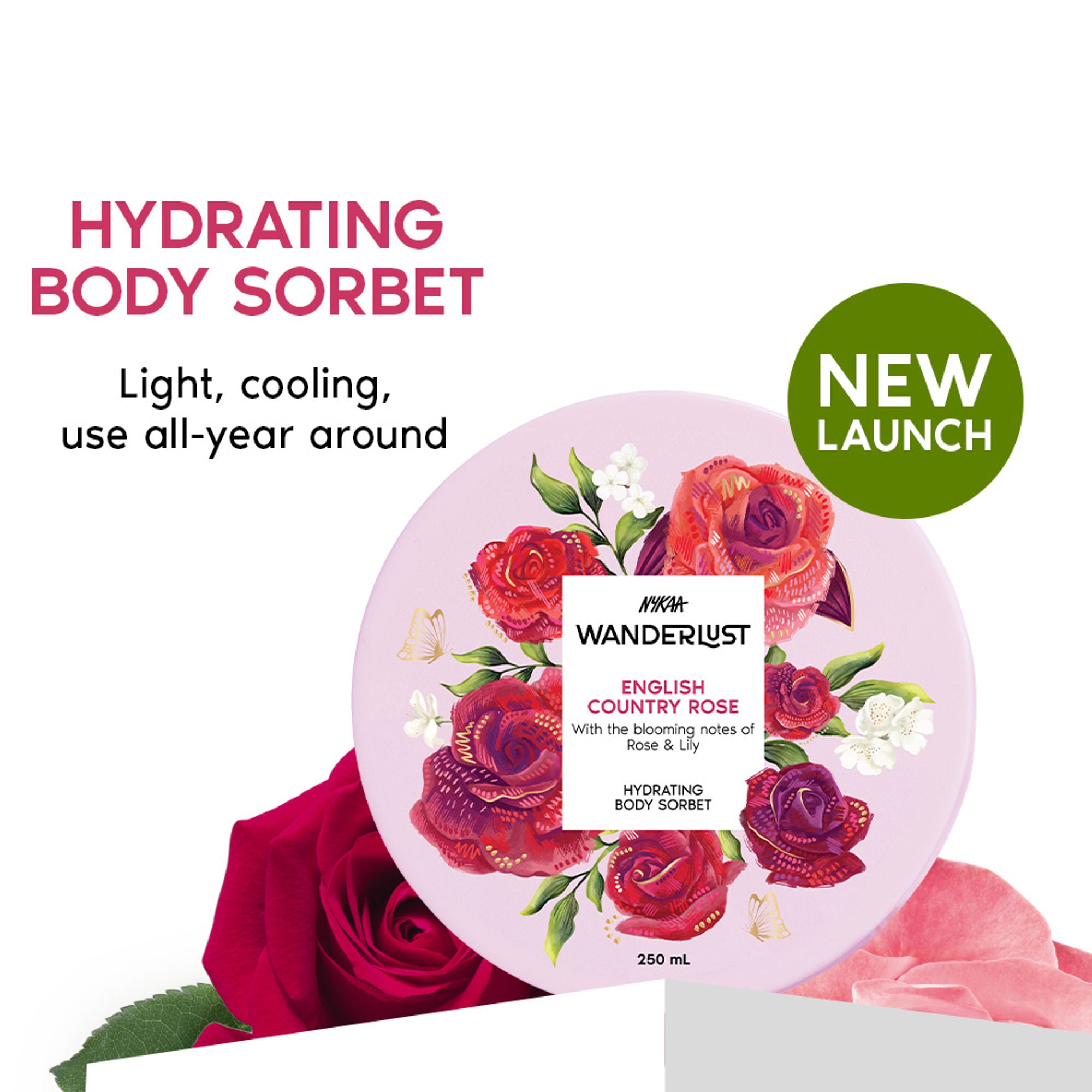 Wanderlust English Country Rose Cloud gel