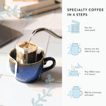 Thumbnail for Blue Tokai Monsoon Malabar Medium-Dark Roast Easy Pour Sachets