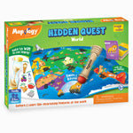 Thumbnail for Imagimake Mapology Hidden Quest World Map Board Game | Magical Swipe & Reveal | Educational Toys for Ages 5-7 & 8-12 | Boys & Girls Toys Age 6-8 | Gifts for 10-Year-Old Boys