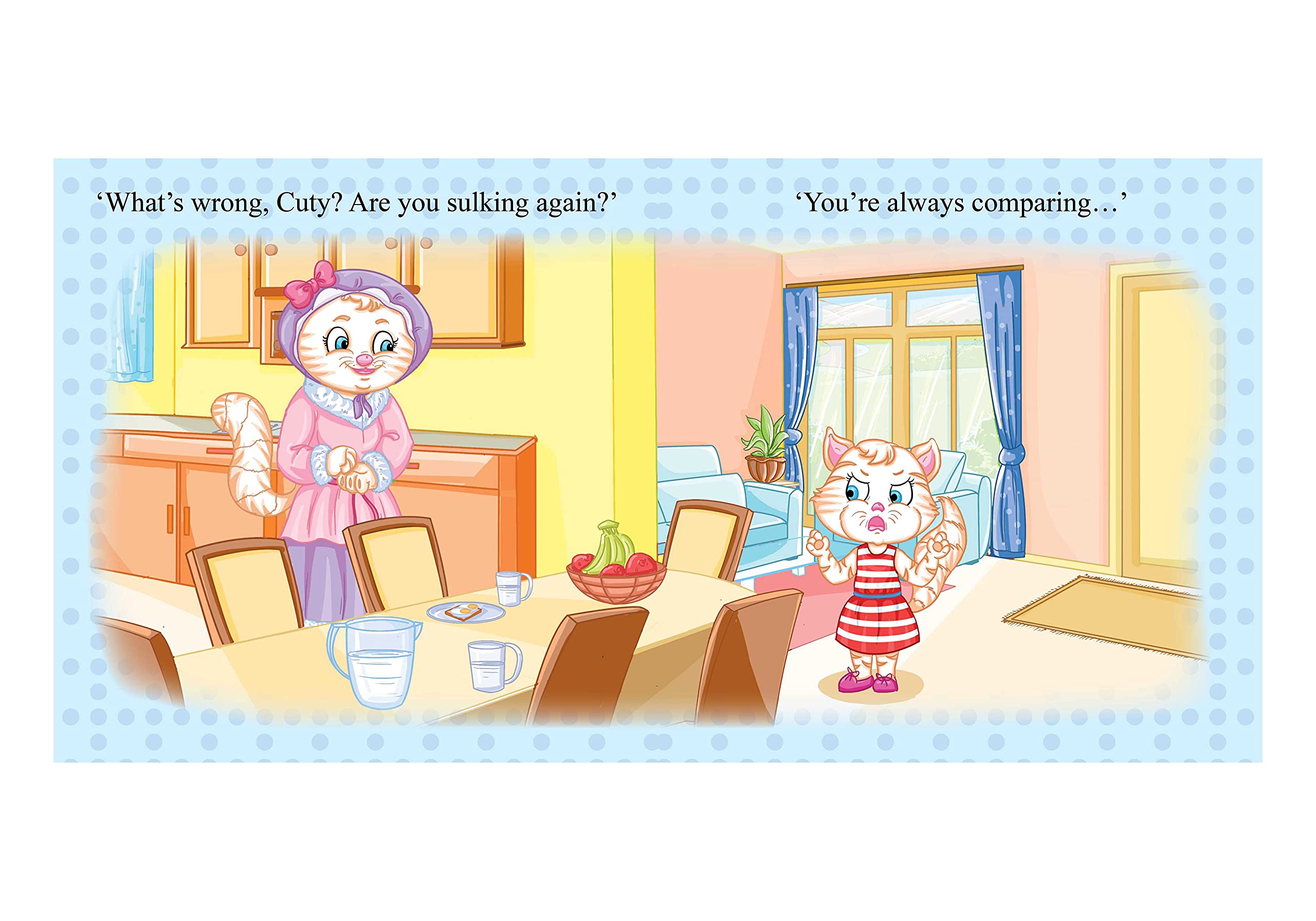 Storybook For Kids: Scholars Hub Cuty Story Books Part 1-3 (Set Of 3 Books) (Positive Values Storybooks) (Illustrated) | 60 Pages | Character Building Stories For Kids - Dista