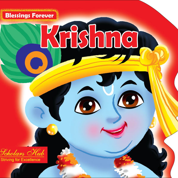 Blessings Forever- Lord Krishna (Die-Cut Board Book) - Dista
