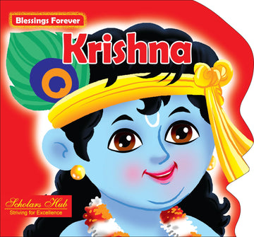 Blessings Forever- Lord Krishna (Die-Cut Board Book) - Dista