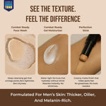 Thumbnail for Yaan Man Combat Ready Pack | Contains Face Wash, Gel Moisturizer, Perfection Stick for Men| For all skin types (Light Shade)