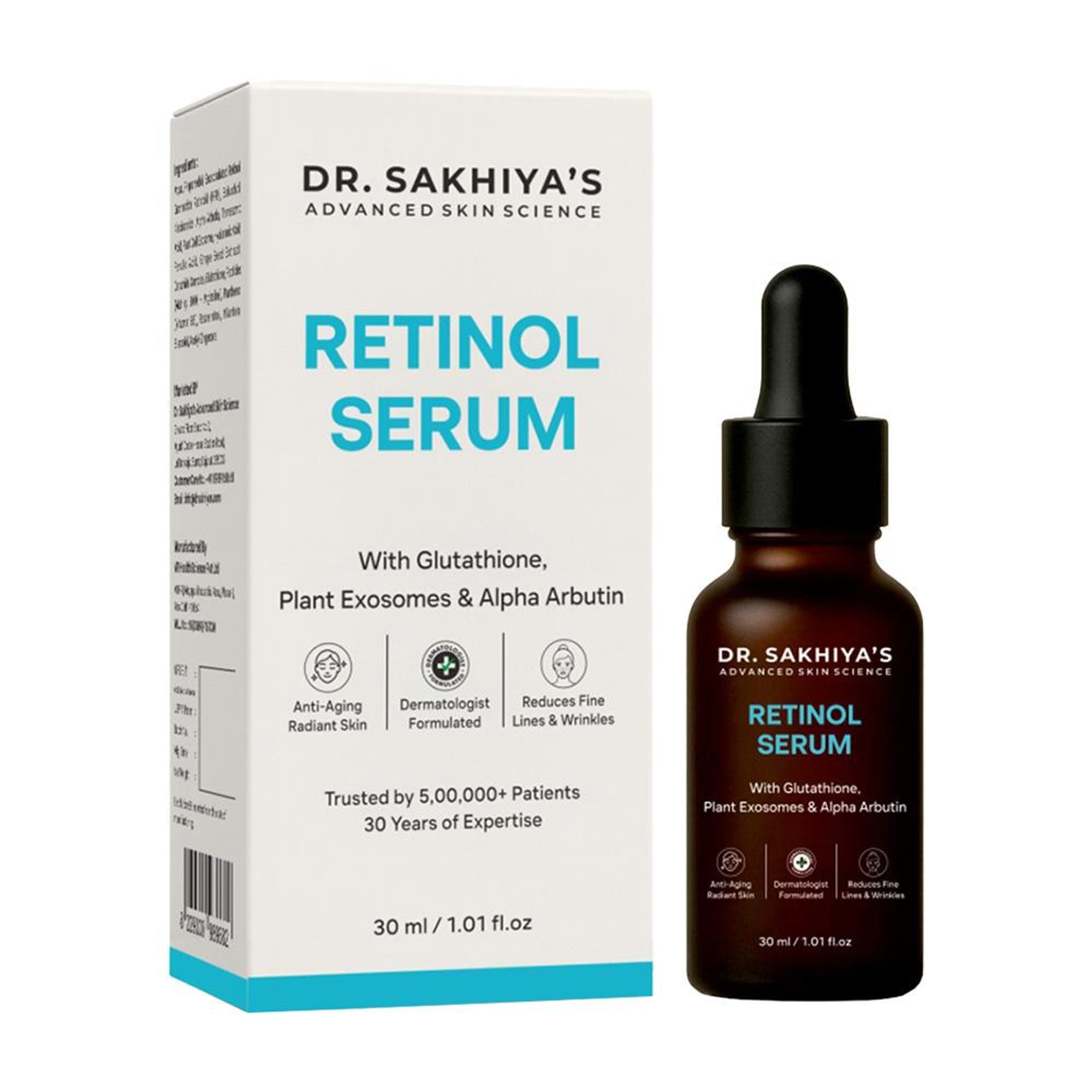 Dr.Sakhiya 2% Retinol Face Serum Anti-Aging & Skin Renewal Formula