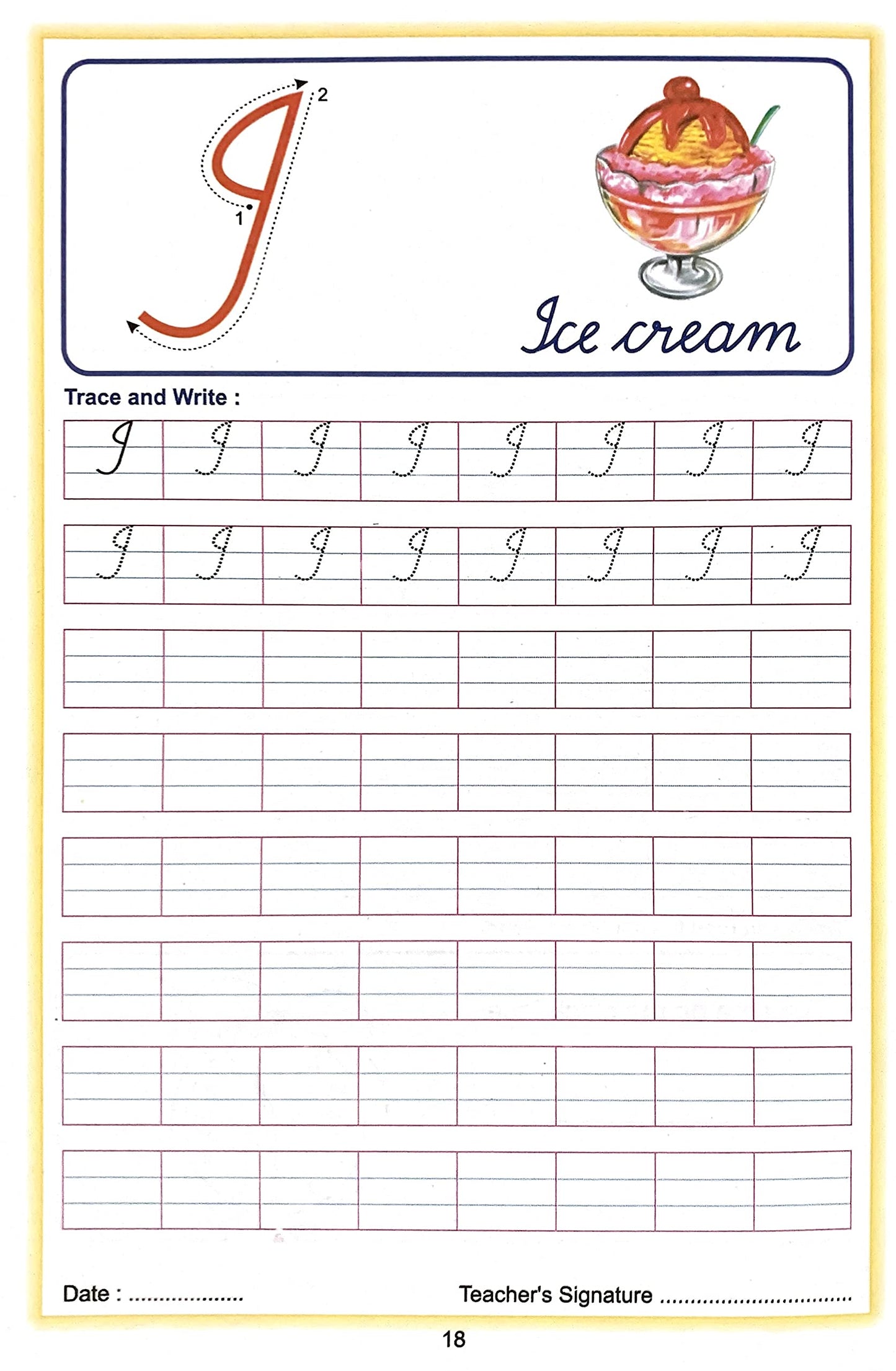 Alphabet Cursive Writing. (Capital) - Dista