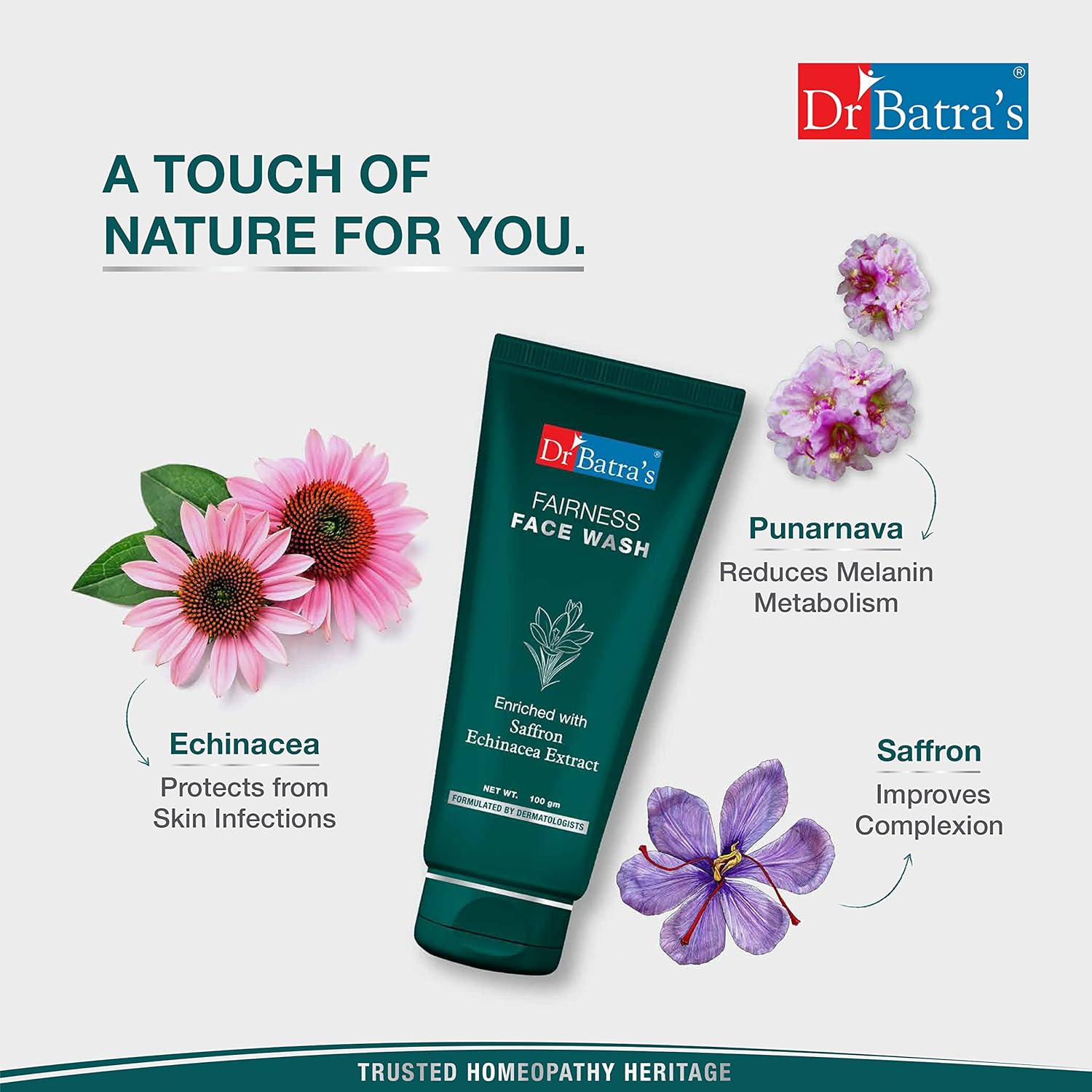 Dr. Batra's Fairness Face Wash - Distacart