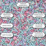 Thumbnail for rainbow sprinkles for decoration 07 100 g