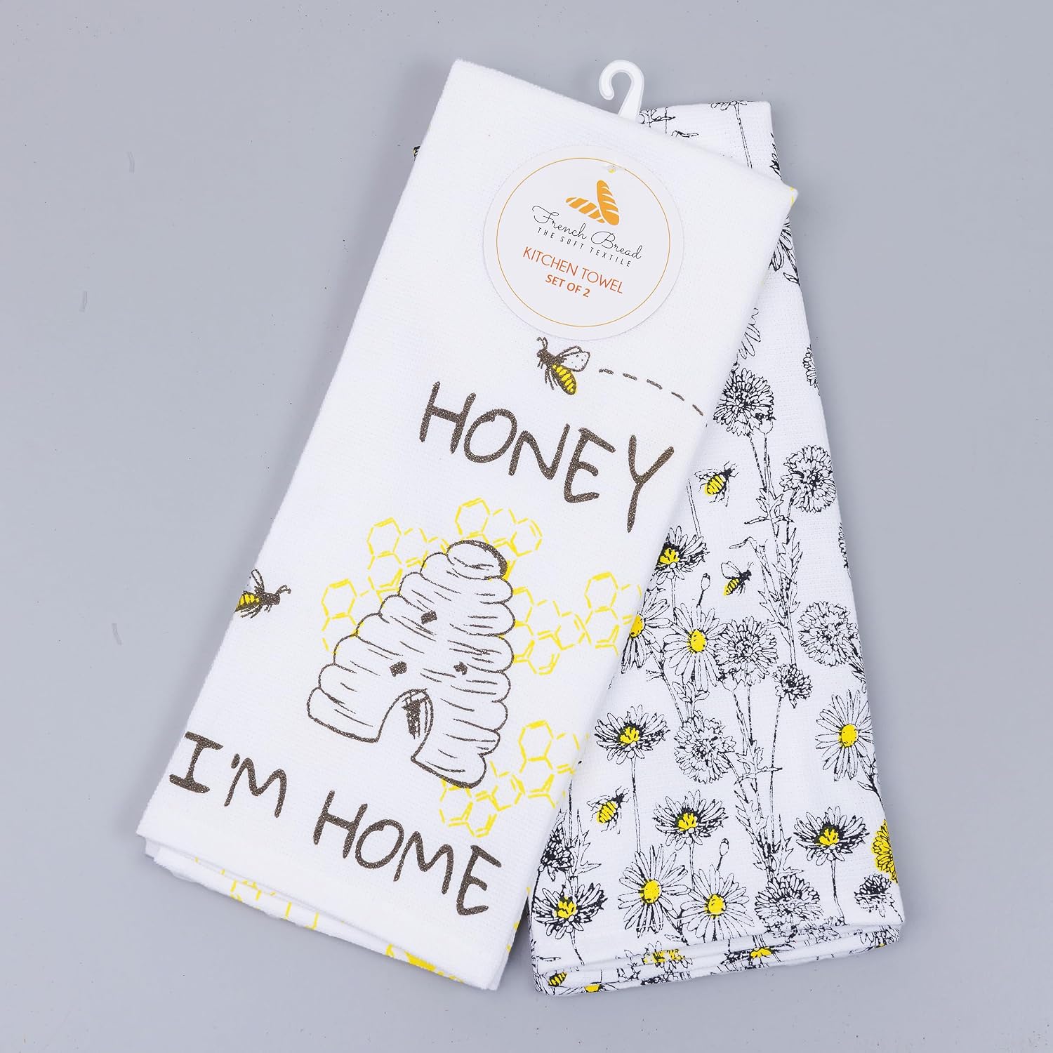 FRENCH BREAD Everyday Kitchen Towels - Set of 2 - Dista
