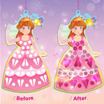 Thumbnail for Imagimake Mirror Mosaic Princess & Unicorn Kids Art Set | DIY Craft Kit | Foil Stickers for Kids | Birthday Gift for Girls and Boys Ages 3,4,5,6,7,8 | 3 Year Old Girl Gifts