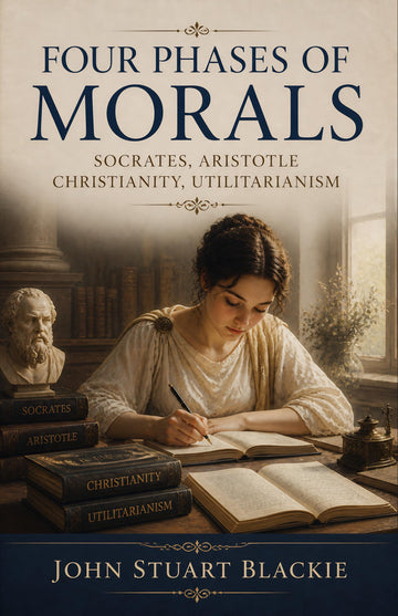 Four Phases of Morals Socrates, Aristotle Christianity, Utilitarianism - John Stuart Blackie - Dista